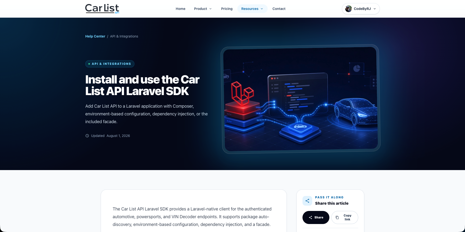 CarListAPI — sdk_packages
